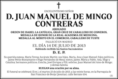 Juan Manuel de Mingo